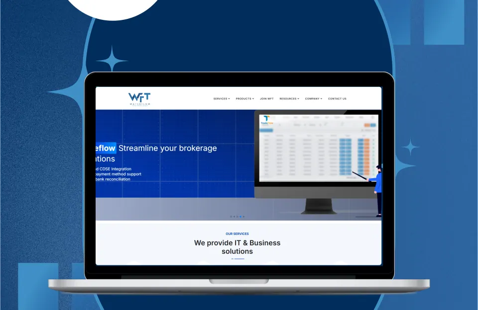 Waterflow Technology IT solutions website